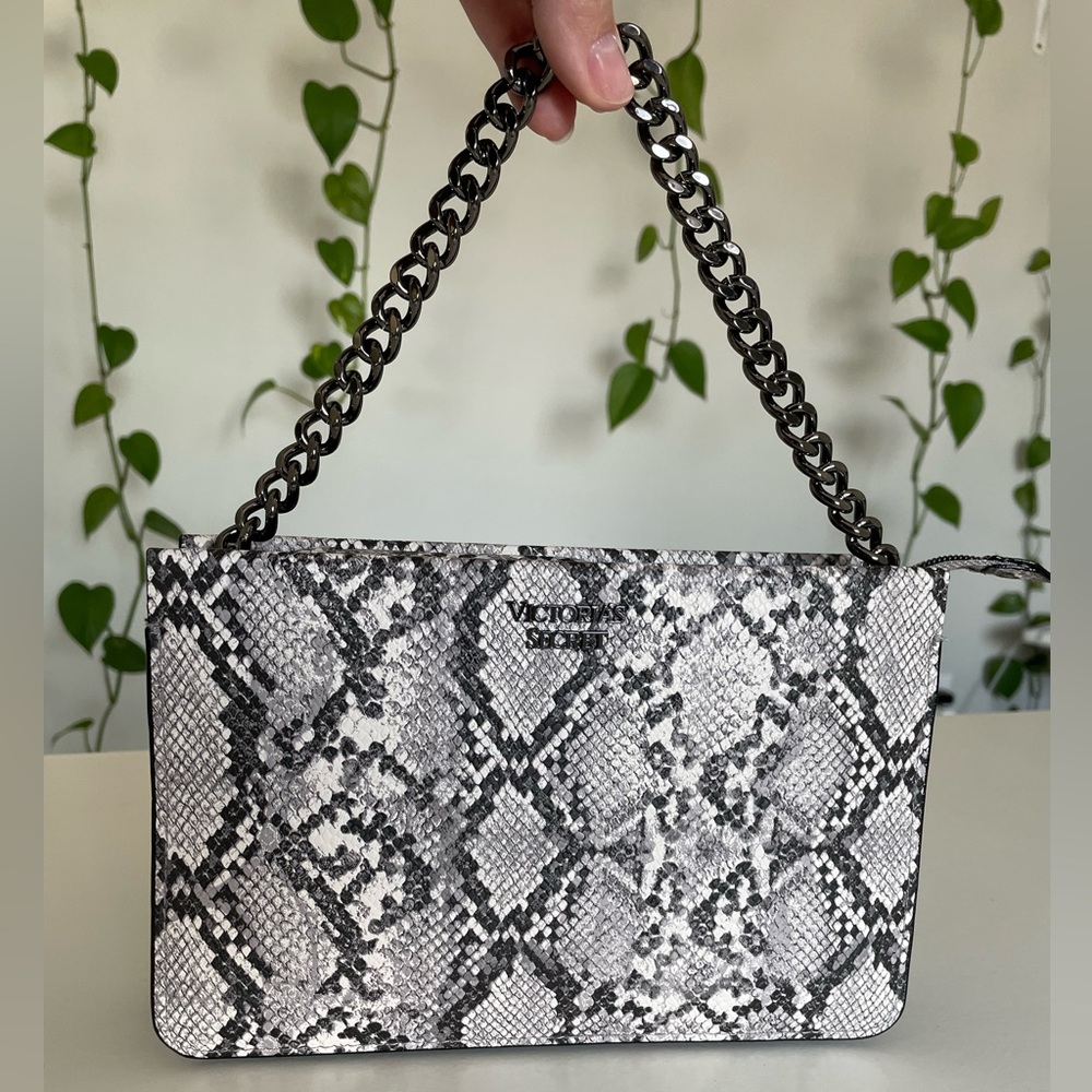Victoria's Secret Snakeprint Crossbody Purse - Picture 3 of 14